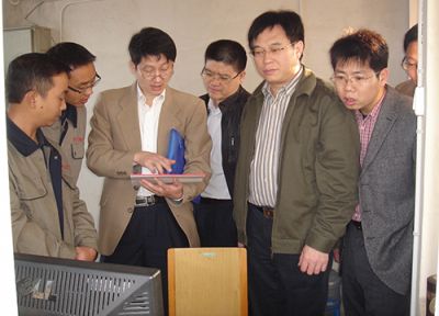 省經(jīng)委、市經(jīng)委領(lǐng)導(dǎo)了解工作情況